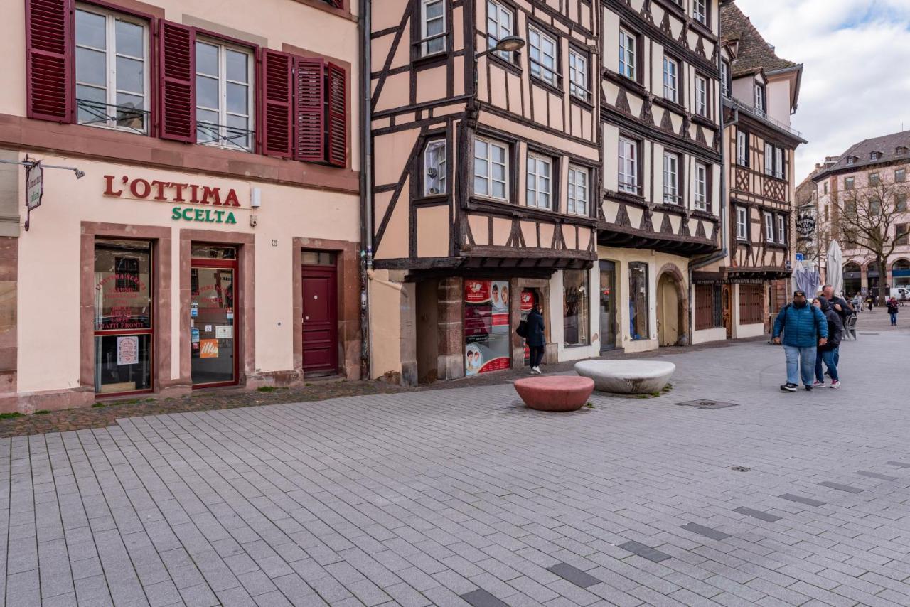 Le Batelier - Hyper-Centre, Vue Unique Cathedrale Appartement Straatsburg Buitenkant foto